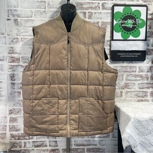 Roper Men's Brown Quilted Vest 3XL